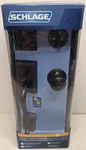 Schlage F60 V Add 716 Geo Front Entry Handle Set Aged Bronze Deadbolt Door Lock. Fixed Price $99.98.