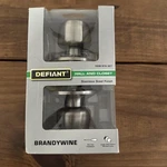 Defiant Brandywine Hall & Closet Door Knob Stainless Steel Finish. Fixed Price $13.03.