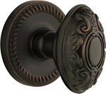 Grandeur 822259 - Newport Rosette Door Handle With Victorian Knob. Fixed Price $149.00.