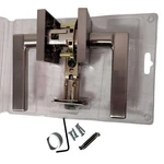 Kwikset Doorknob Bed & Bath Lockable Lever Handle 155HFL Sqt 15CP. Fixed Price $19.99.