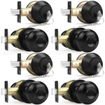 Probrico Entry Door Knob And Double Cylinder Deadbolt Lock Combo Set Keyed. Fixed Price $115.65.