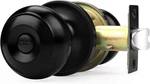 Probrico Flat Black Privacy Door Knob Interior Bath/bed Lock Ball Keyless. Fixed Price $34.99.