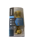 Kwikset Polished Brass Privacy Door Knob Hardware Locking For Bedrooms Bathrooms. Fixed Price $9.60.