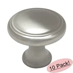 *10 Pack* Cosmas Cabinet Hardware Satin Nickel Knobs #5982SN. Fixed Price $11.98.