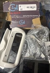House Guard White Patio Door Handle Set With Mortise Lock For Replacement. Fixed Price $28.00.