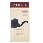 Baldwin Prestige Rh Door Lever Oil Rubbed Bronze/black Metal 93510-006. Fixed Price $34.95.