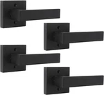 4PK Probrico Door Half Dummy Lever Handle In Matte Black Closet Balcony Pantry. Fixed Price $36.00.