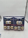 Toledo Entry Door Knob & Deadbolt Combo Polished Brass CV1501-MA-US3 Lot Of. Fixed Price $53.40.
