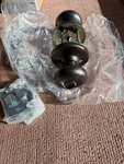 Kwikset Cove Entry Doorknobs With Lock Venetian Bronze. Fixed Price $15.99.