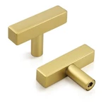 10 Pack Gold Knobs For Dresser, Single Brushed Brass Cabinet Drawer Kno.... Fixed Price $31.67.