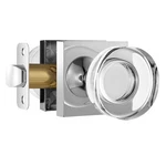 Naubea Polished Chrome Door Knobs Glass Interior Passage. Fixed Price $80.58.