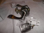 Harney Hardware Lock Lever, Privacy Reversible, Wave Handle 86215. Fixed Price $25.99.