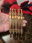 Set Of Vtg Copper Bronze Dresser Pull Handle 5.5" Wide. Fixed Price $30.00.
