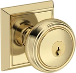 Baldwin En.bre.chr Bremerton Single Cylinder Keyed Entry Door - Brass. Fixed Price $222.60.