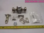 Schlage F10 619 Plymouth Door Knob, Hall & Closet Passage Lock, Satin Nickel. Fixed Price $15.95.