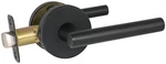 Design House 582627 Eastport Passage Door Lever Set With Round - Black. Fixed Price $38.33.