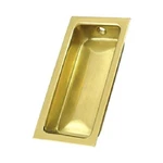 Deltana FP227U3 Large 35/8-INCH X 13/4-INCH 1/2-INCH Solid Brass Flush Pull. Fixed Price $24.70.