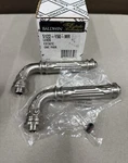 Baldwin Estate Pair Lever Handle Satin Nickel 5122-150-MR New. Fixed Price $49.99.