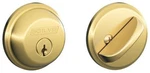 Schlage B60 Single Cylinder Keyed Entry Grade 1 Deadbolt - Brass. Fixed Price $43.54.