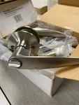 Schlage Builders Basic J54BB Keyed Entry Satin Stainless Steel. Fixed Price $21.99.