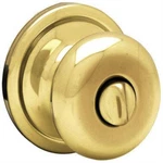 Kwikset Ultramax Security Bed Bath Door Knob Lock Polished Brass 97300-581. Fixed Price $11.99.