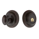Nostalgic Warehouse Classic Rosette Single Cylinder Deadbolt Timeless Bronze. Fixed Price $84.75.