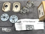 Schlage FC172-ALX-CAM Custom Alexandria Non-turning Two-sided Nickel. Fixed Price $62.00.