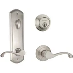 Kwikset 508CHL 15 Smt Smartkey Commonwealth Passage Lever Satin Nickel. Fixed Price $55.00.