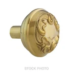 One Solid-brass Art Nouveau Door Knob, Unlacquered (rh/rejuvenation). Fixed Price $14.99.