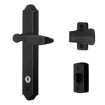 Door Lever With 2-POSTS Tie-down Screw, Matte Black. Fixed Price $73.50.