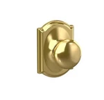 Schlage F10 605 Camelot Collection Plymouth Passage Knob, Bright. Fixed Price $33.00.