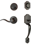 Dynasty Hardware DEN-HER-405-12PR Denver Front Door Dummy Handleset Heritage Lev. Fixed Price $46.75.