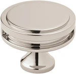 Amerock BP36604 Nickel Oberon 1-3/4" Mushroom Cabinet Knob. Fixed Price $9.11.