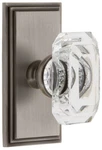 Grandeur Carbcc Dd Na Carre Solid Brass Non-turning Two-sided Grey. Fixed Price $322.50.