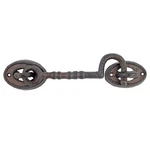 Cast Iron Swivel Hook & Eye Door Latch Hasp Gate Hardware Antique Style 6" Arm. Fixed Price $17.05.