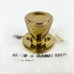 Vintage Mid Century Brass Dummy Door Knob Trim Taiwan Mcm Tulip. Fixed Price $9.03.