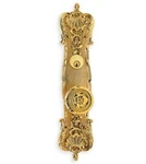 Omnia Decorative Ornate Single Cylinder Deadbolt Knobset D51260A00.34.1. Fixed Price $550.00.