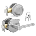Mega Handles Ralph Entry Door & Deadbolt Lock - 1 Pack Reversible Heav.... Fixed Price $97.33.