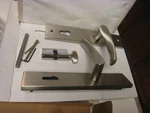 Emtek 15BTRTLH US15 Non-keyed Euro Multipoint Door Lever C5 Triton Keys. Fixed Price $99.99.