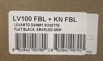 Sure-loc LV100 Grip-kn Fbl Levanto One-sided Dummy Door Lever- Flat Black *read*. Fixed Price $49.99.