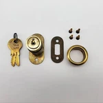Yale Sliding Door Lock Push Turn 1-1/8" X 0.8" Cylinder 1/2" Throw Keyed Alike. Fixed Price $13.49.