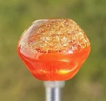 Custom Gold Leaf Shift Knob 3/8-24 Threads. Vintage Rat Rod Hurst Hot. Fixed Price $65.00.