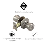 Design House Tulip Keyed Brass Entry Door Knob Satin Nickel/silver. Fixed Price $36.58.