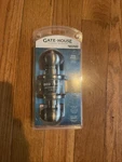 Gatehouse Bed Bath Satin Nickel Door Knob Handle New Box 0037642. Fixed Price $7.00.