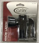 Gruv Black Storm And Screen Knob Latch 6703201 Alum Inch Hole Spacing. Fixed Price $14.95.