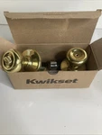 Kwikset Polo Polished Brass Entry Smartkey 400T Smt 6AL Rcs K3. Fixed Price $16.99.