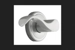 Left-handed Satin Nickel Dummy Wave Lever Ace Door 5414164. Fixed Price $12.59.
