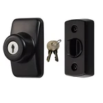 Ideal Security Model Glk Deadbolt For Storm And Screen Doors, Key Lock, Black. Fixed Price $23.89.
