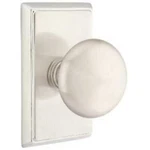 Emtek Brass Providence Non-turning Two-sided Dummy Door Knob Set, Satin Nickel. Fixed Price $74.99.