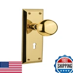 Nostalgic Warehouse York Door Knob Plate 701104. Fixed Price $593.10.